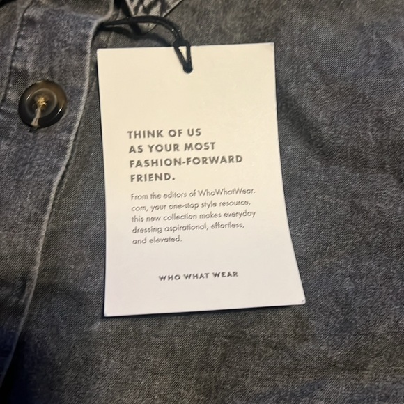 Who what wear woman’s button down ruffle top size XS NWT - Picture 8 of 8